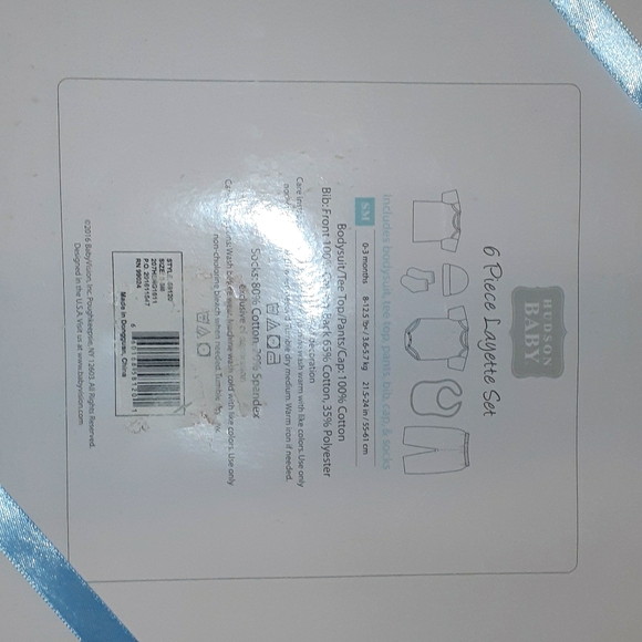 Baby 6 piece Layette Set - Picture 2 of 2